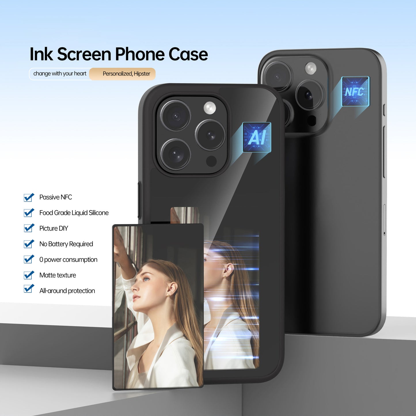 Ink Screen for Phone E Ink Screen Phone Case